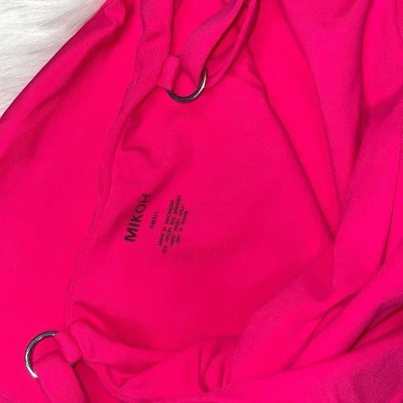 MIKOH AITUTAKI ONE PIECE PINK Sz S